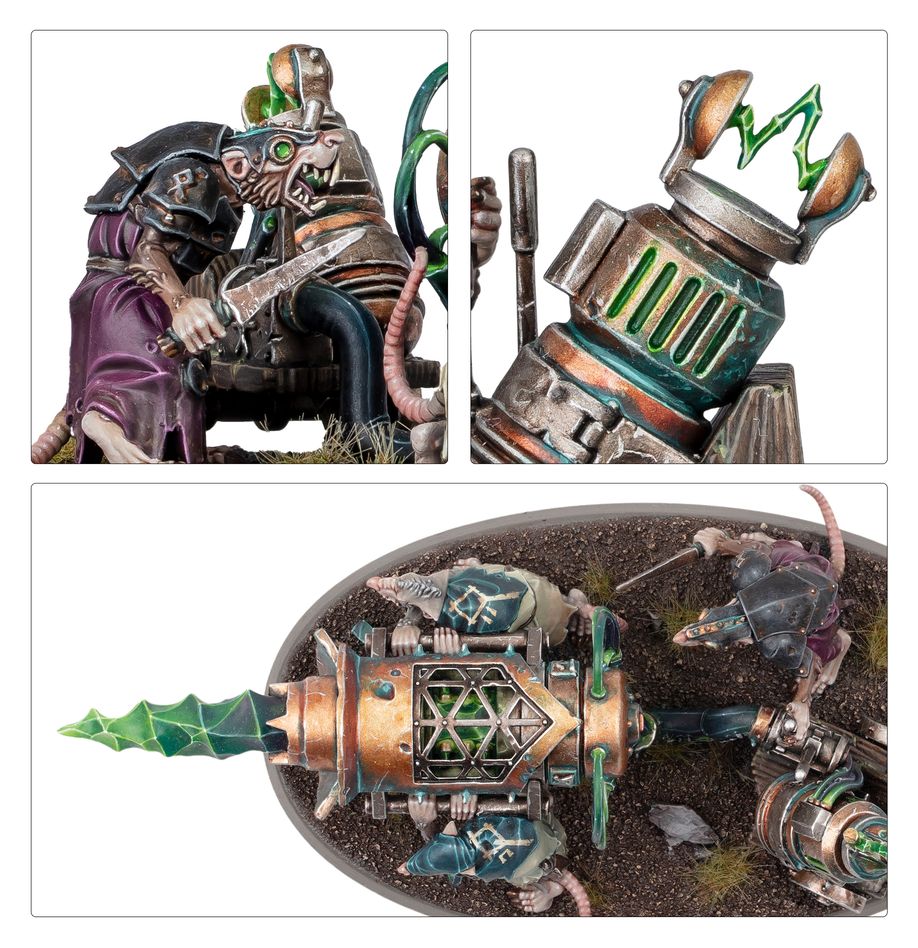 Games Workshop Age of Sigmar: Skaven: Warp-Grinder - EN Obrázek