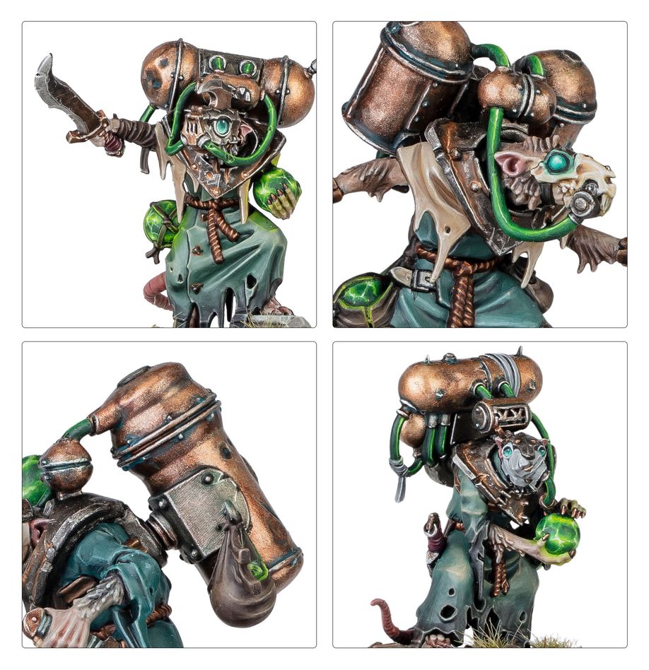 Games Workshop Age of Sigmar: Skaven: Acolyte Globadiers - EN Obrázek