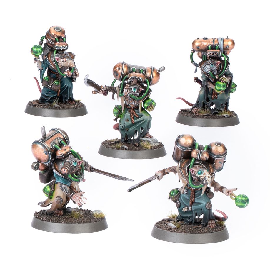 Games Workshop Age of Sigmar: Skaven: Acolyte Globadiers - EN Obrázek