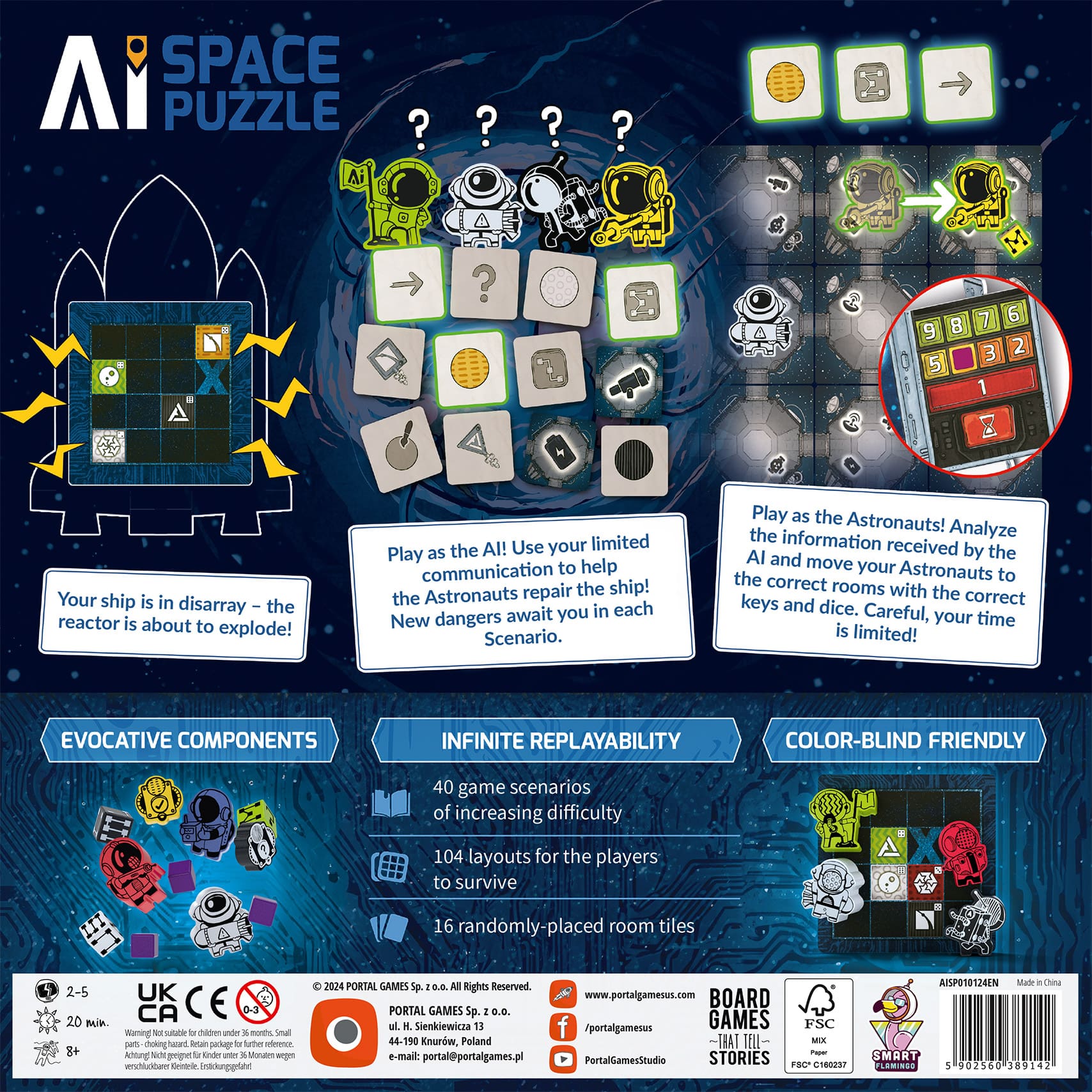 Portal AI Space Puzzle - EN Obrázek