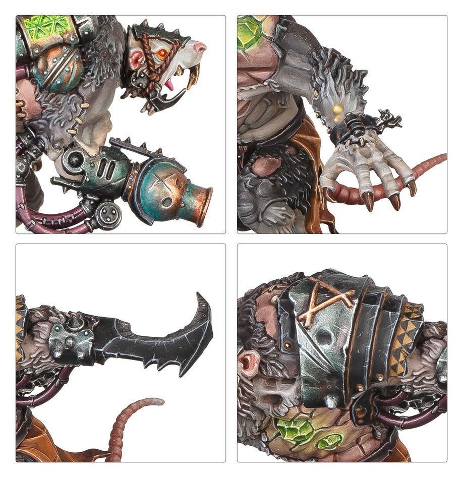 Games Workshop Age of Sigmar: Skaven: Rat Ogors - EN Obrázek