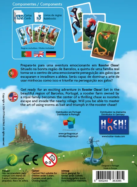 Pythagoras Rooster Chase - EN/DE/PT Obrázek