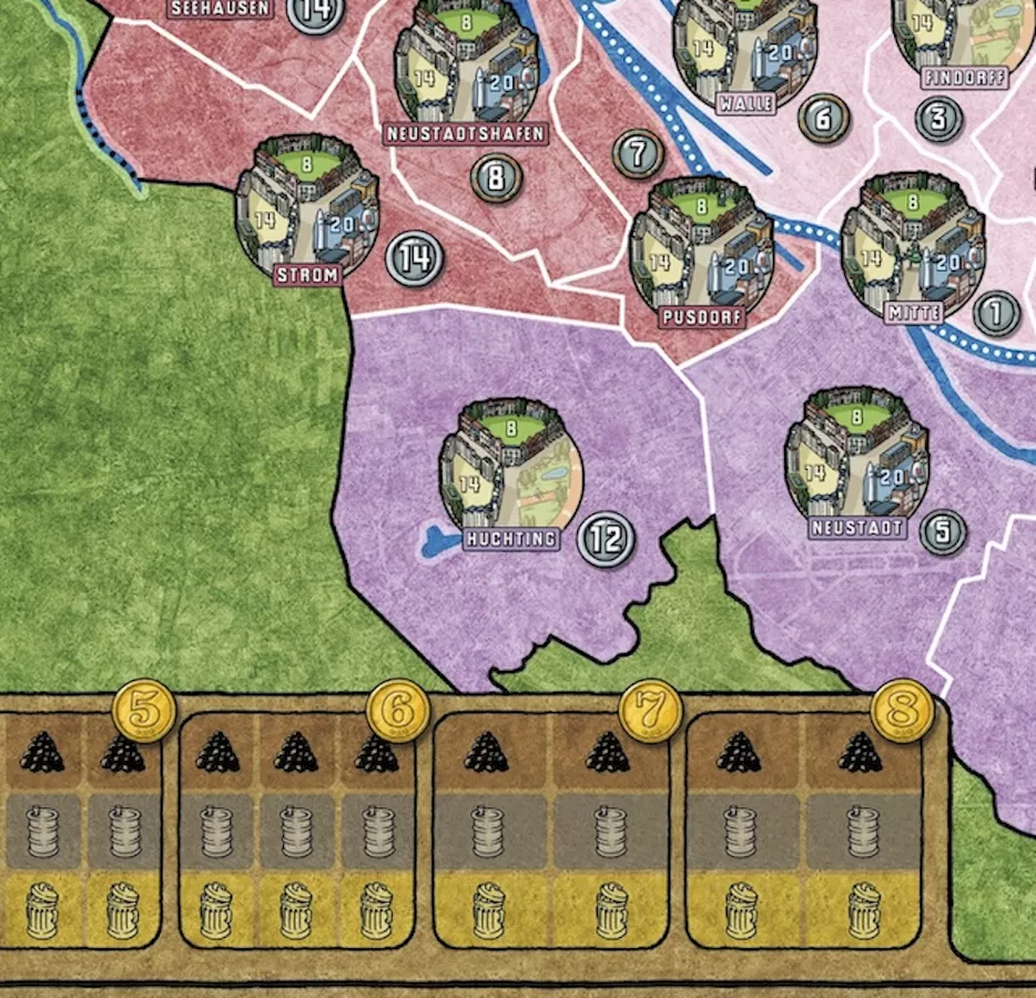 Rio Grande Games Power Grid: Bremen/Manhattan - EN Obrázek