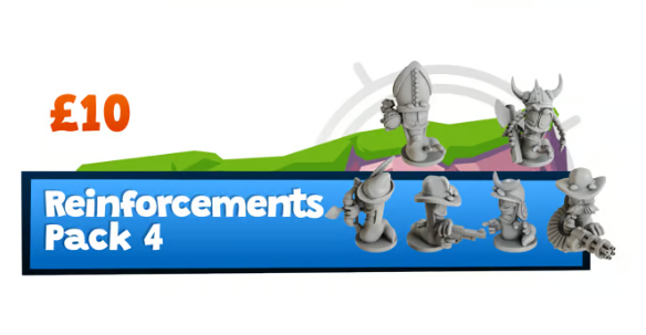 Mantic Games Worms - Reinforcements pack 4 Kickstarter edice Mayhem