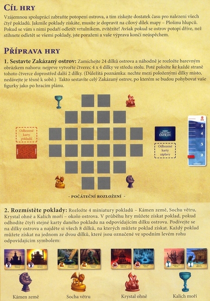 Gamewright Zakázaný ostrov Obrázek