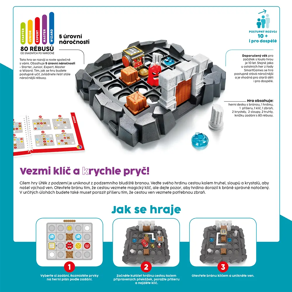 Mindok SMART games - Útěk z podzemí Obrázek