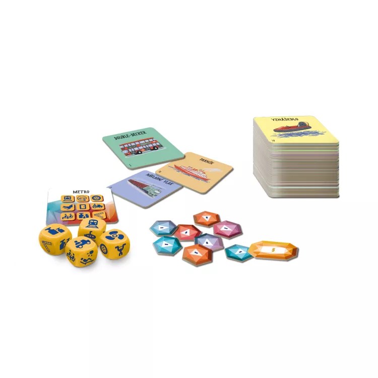 Albi Chytré kostky - Doprava Obrázek