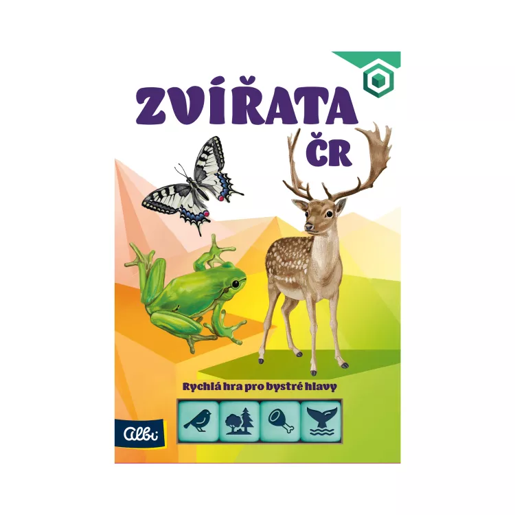Albi Chytré kostky - Zvířata ČR Obrázek