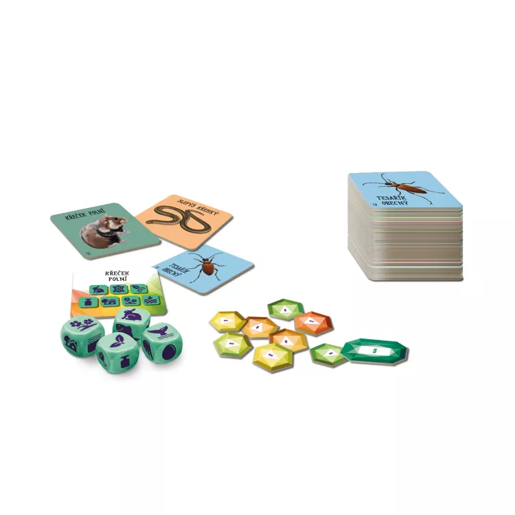 Albi Chytré kostky - Zvířata ČR Obrázek