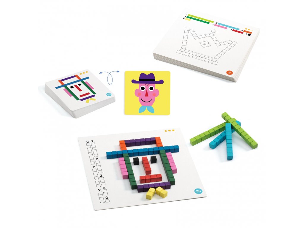 DJECO Vzdělávací hra Batonnix Obrázek