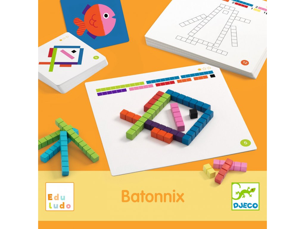 DJECO Vzdělávací hra Batonnix Obrázek