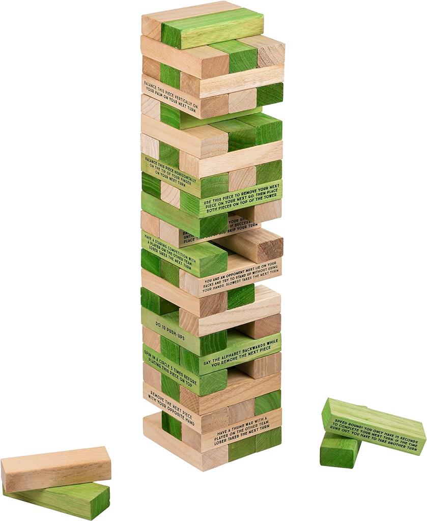 Professor Puzzle Giant Stacking Tower Stand-Off - EN Obrázek