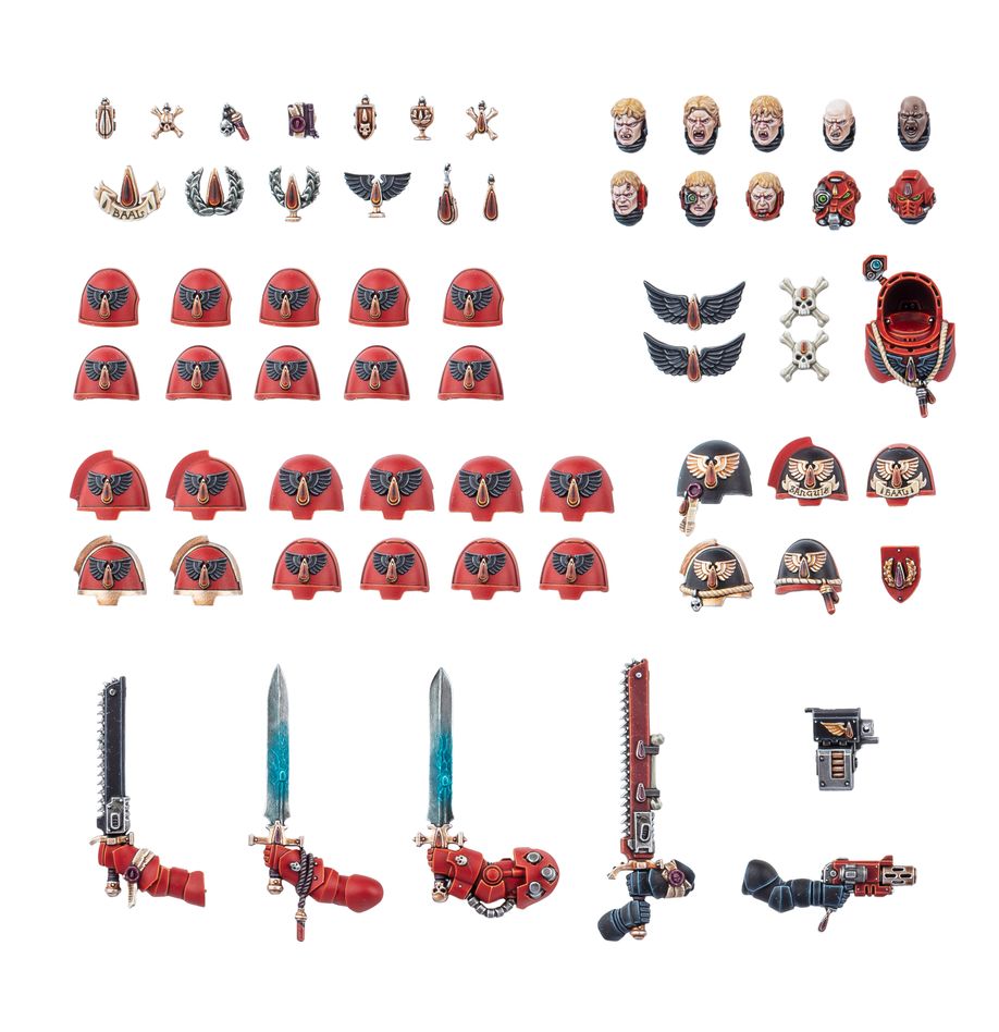 Games Workshop Blood Angels Upgrades and Transfers - EN Obrázek