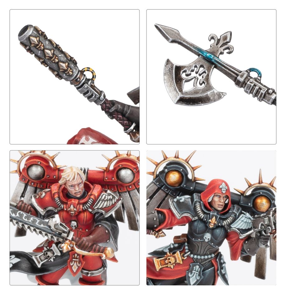 Games Workshop Adepta Sororitas: Canoness with Jump Pack - EN Obrázek