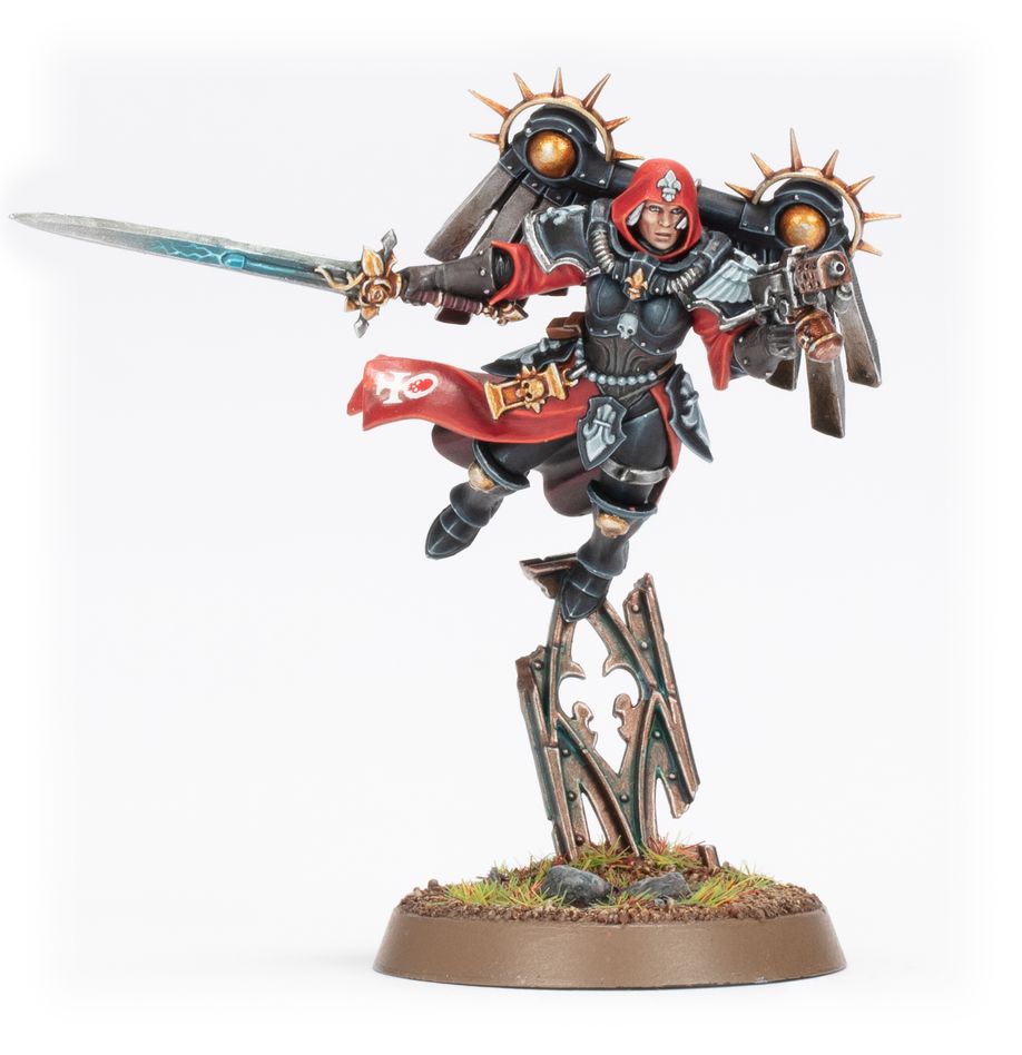 Games Workshop Adepta Sororitas: Canoness with Jump Pack - EN Obrázek