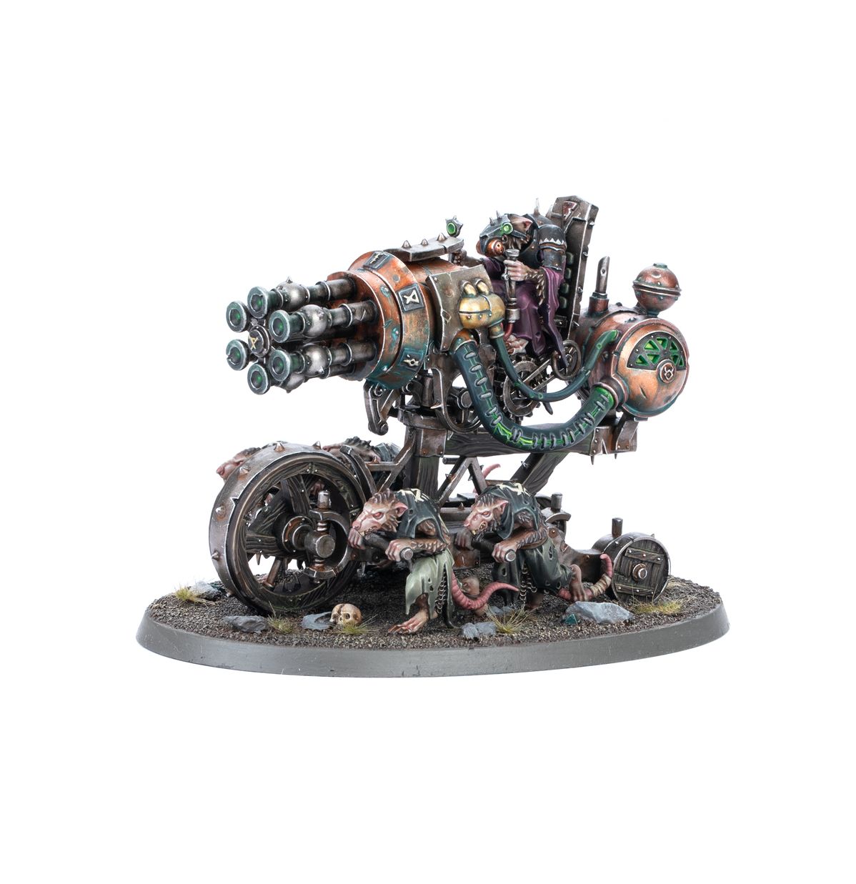 Games Workshop Age of Sigmar: Skaven: Ratling Warpblasters - EN Obrázek