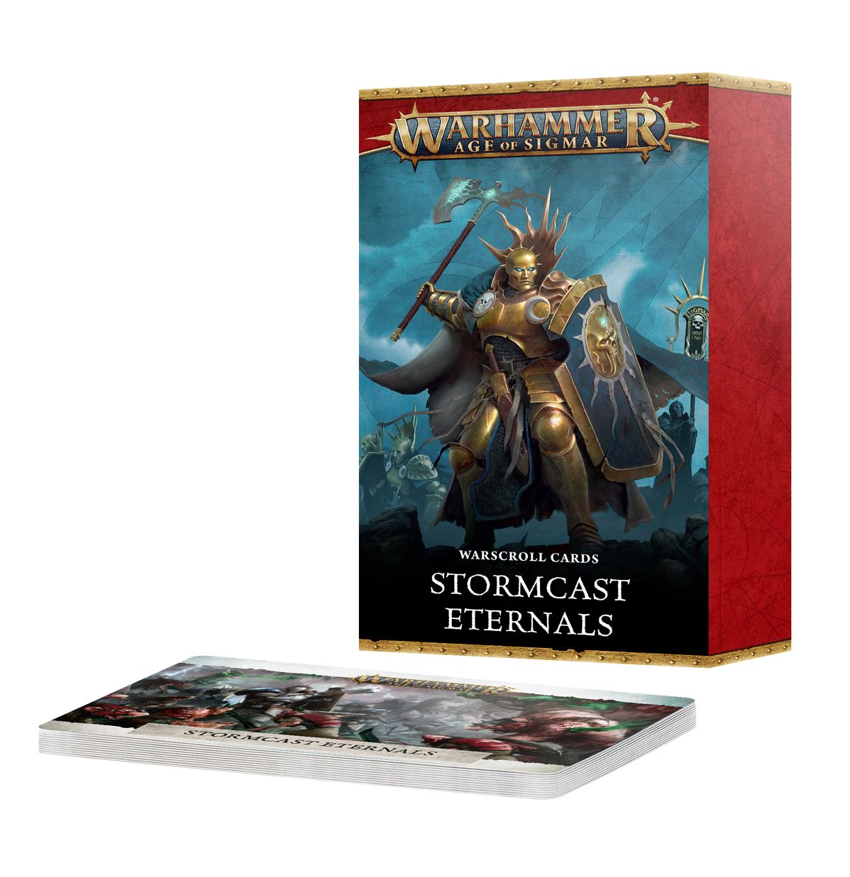 Games Workshop Warscroll Cards: Stormcast Eternals - EN Obrázek
