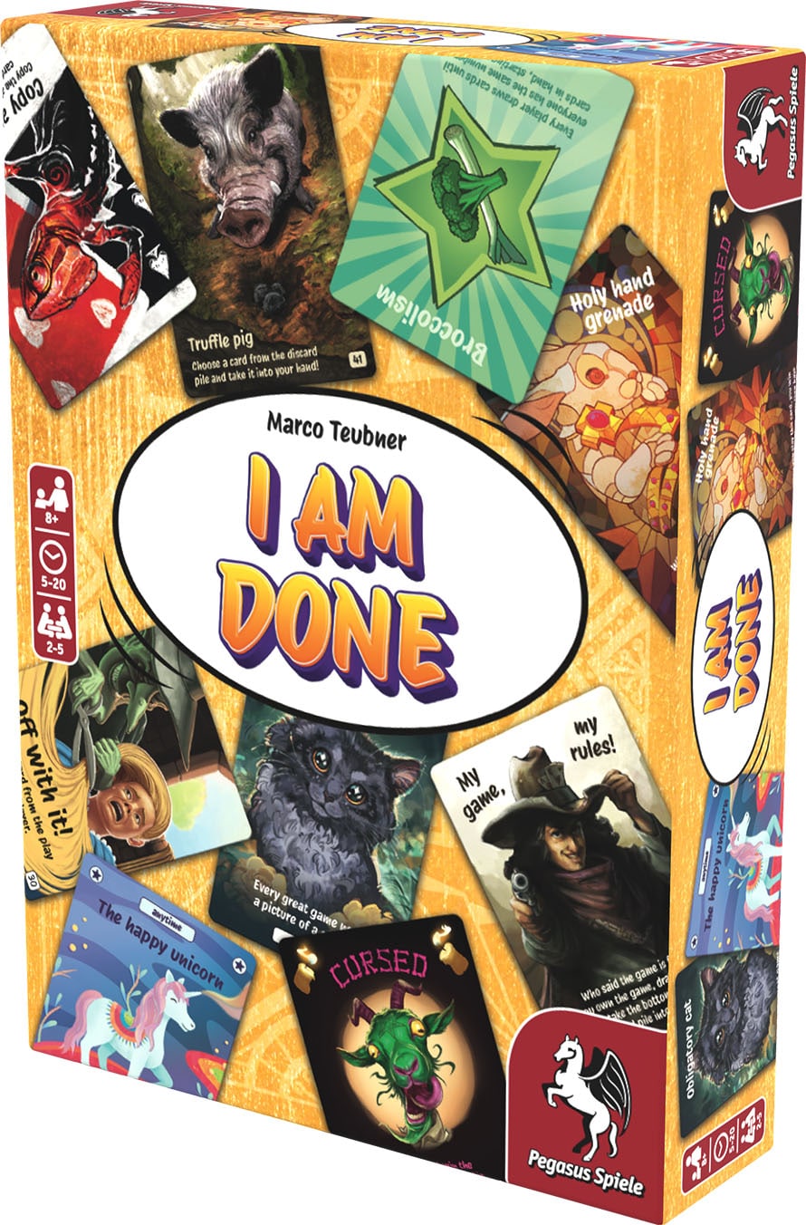 Pegasus Spiele I AM DONE - EN Obrázek