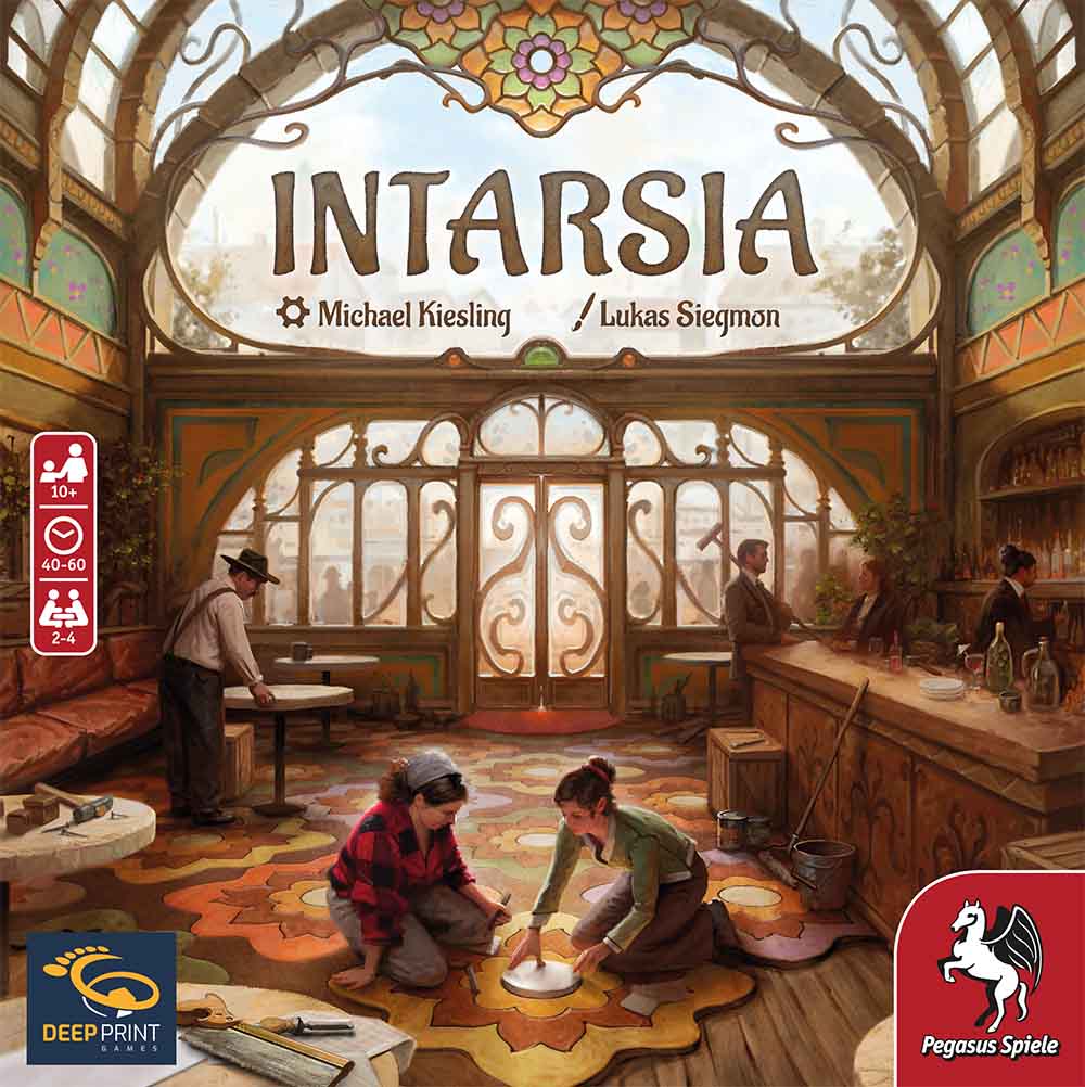 Pegasus Spiele Intarsia - EN Obrázek
