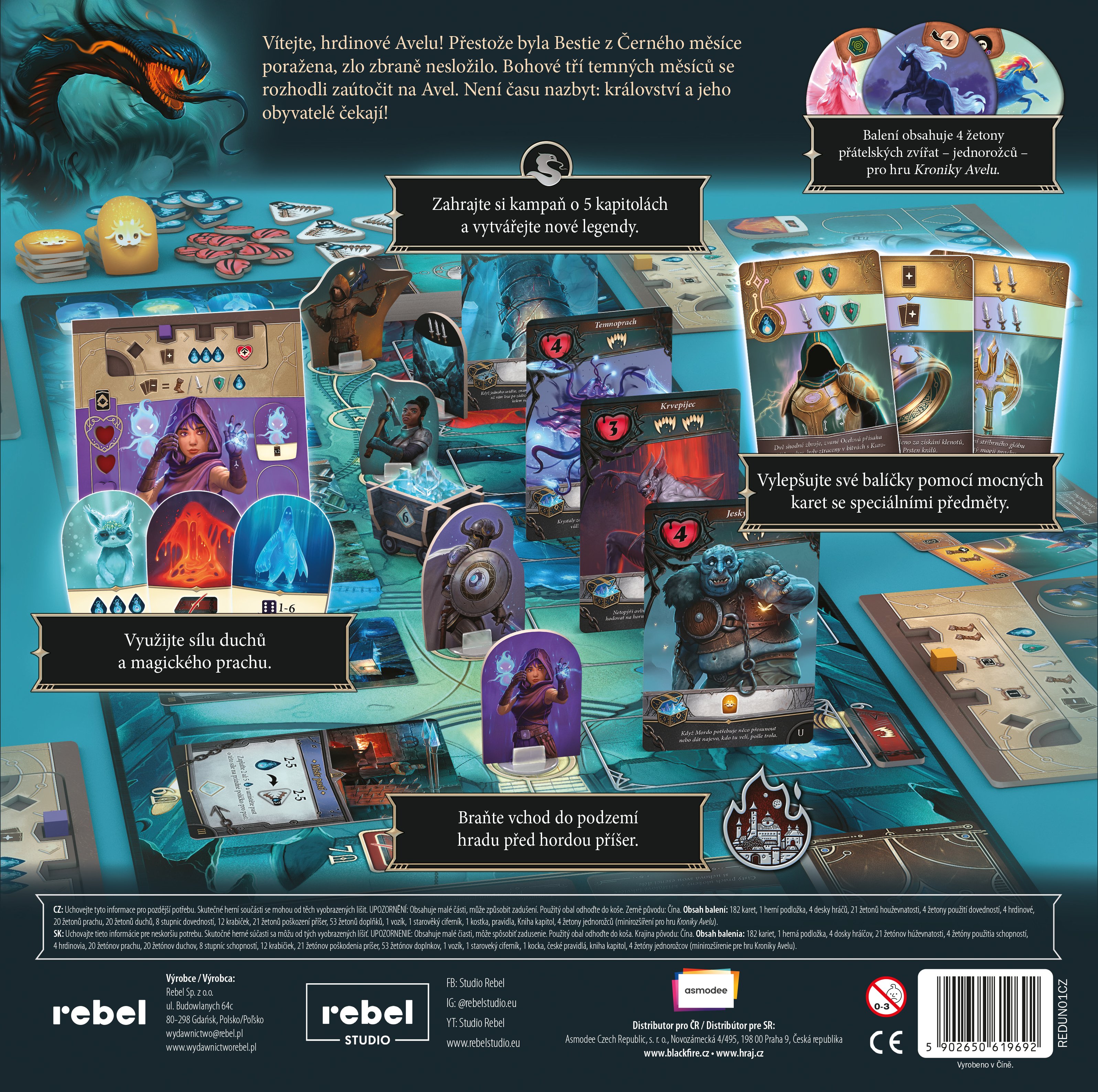 Asmodee Czech Republic Legendy z podhradí Obrázek