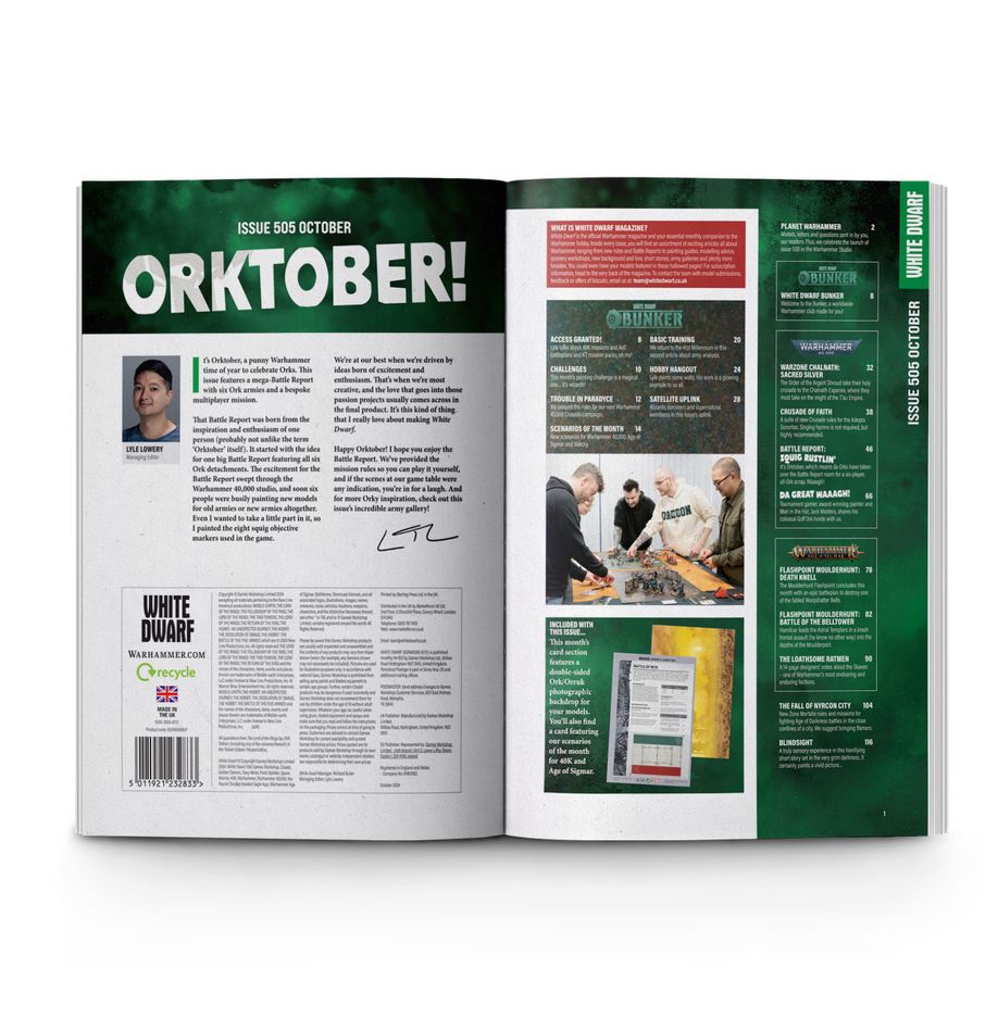 Games Workshop White Dwarf Issue 480 (09/2022) Obrázek