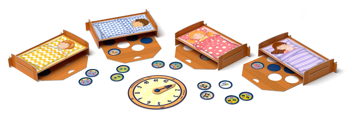 Efko Příšerky pod postelí - dětská postřehová hra Obrázek