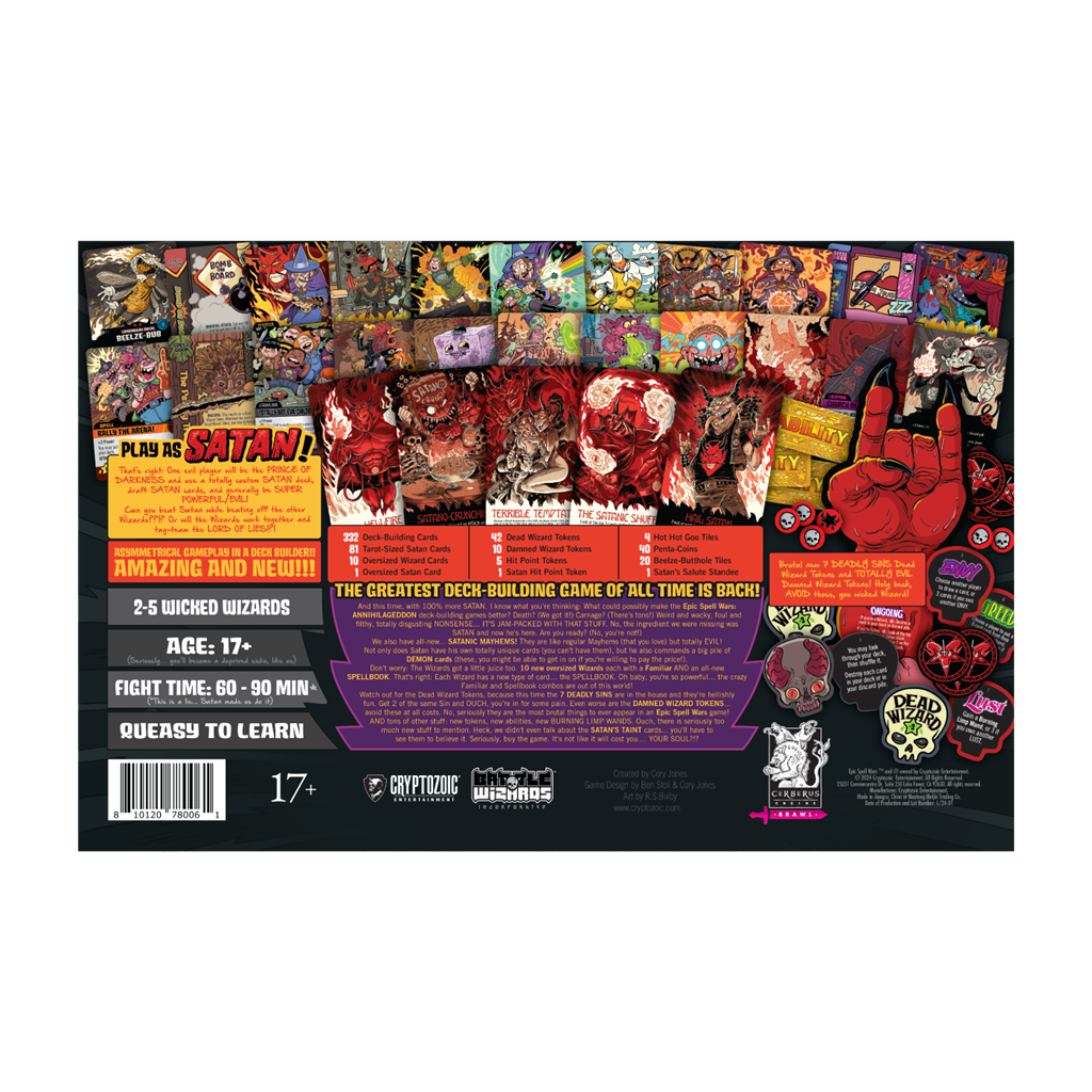 Cryptozoic Entertainment Epic Spell Wars of the Battle Wizards: Annihilageddon 3 – Satanic Panic - EN Obrázek