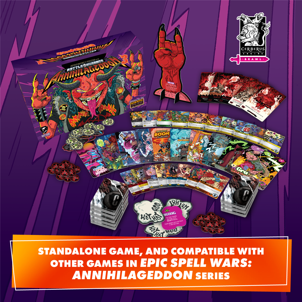 Cryptozoic Entertainment Epic Spell Wars of the Battle Wizards: Annihilageddon 3 – Satanic Panic - EN Obrázek