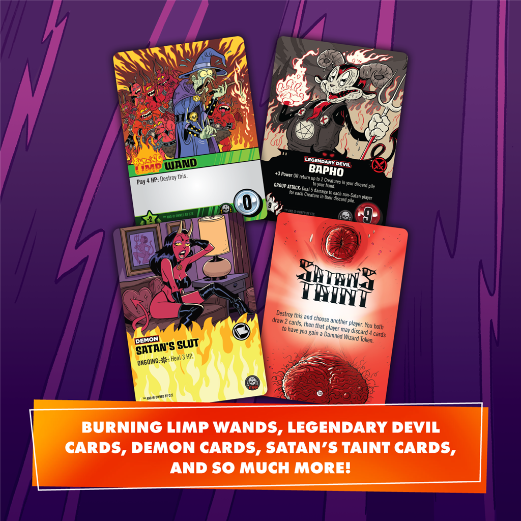 Cryptozoic Entertainment Epic Spell Wars of the Battle Wizards: Annihilageddon 3 – Satanic Panic - EN Obrázek