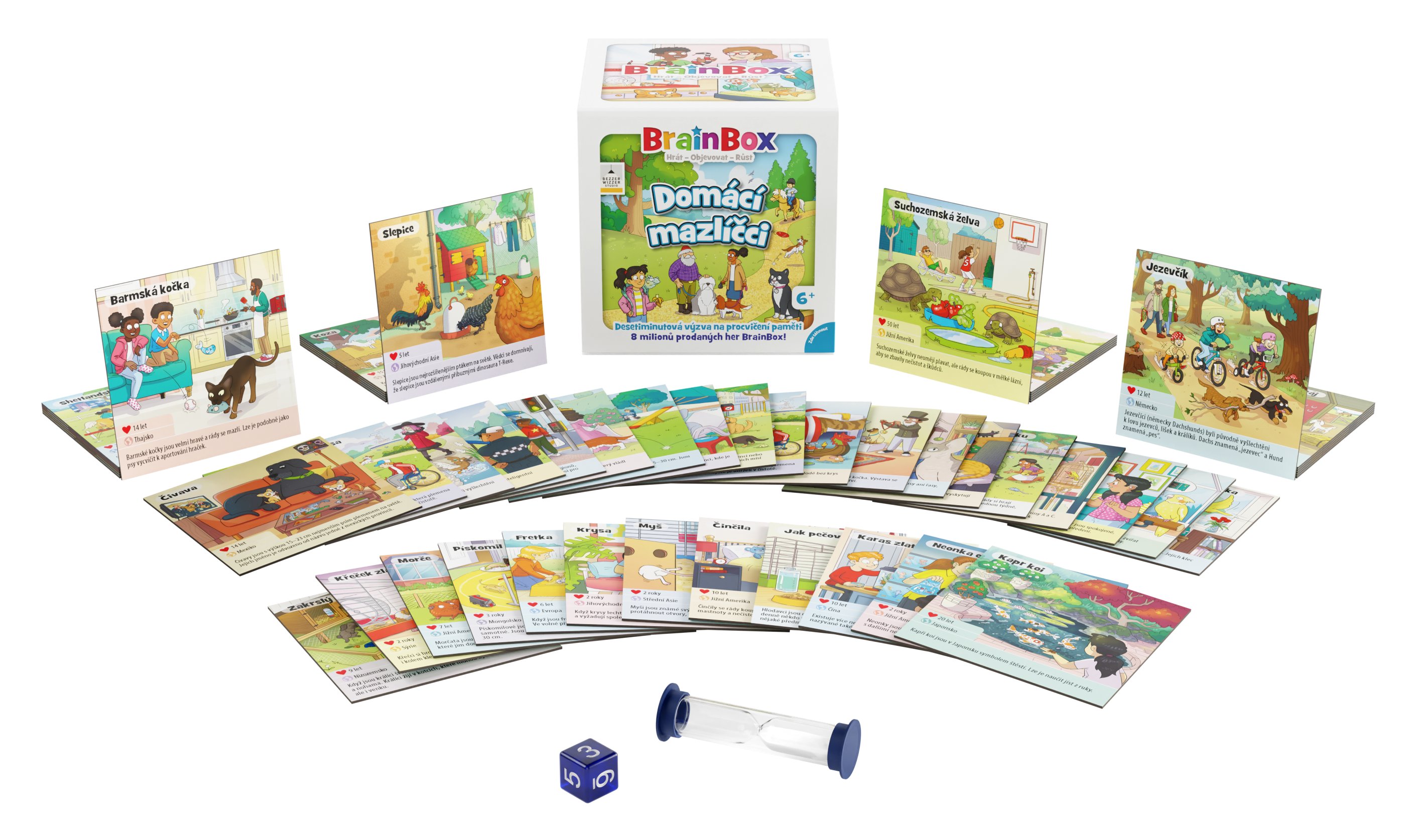 Asmodee Czech Republic BrainBox Domácí mazlíčci - CZ Obrázek