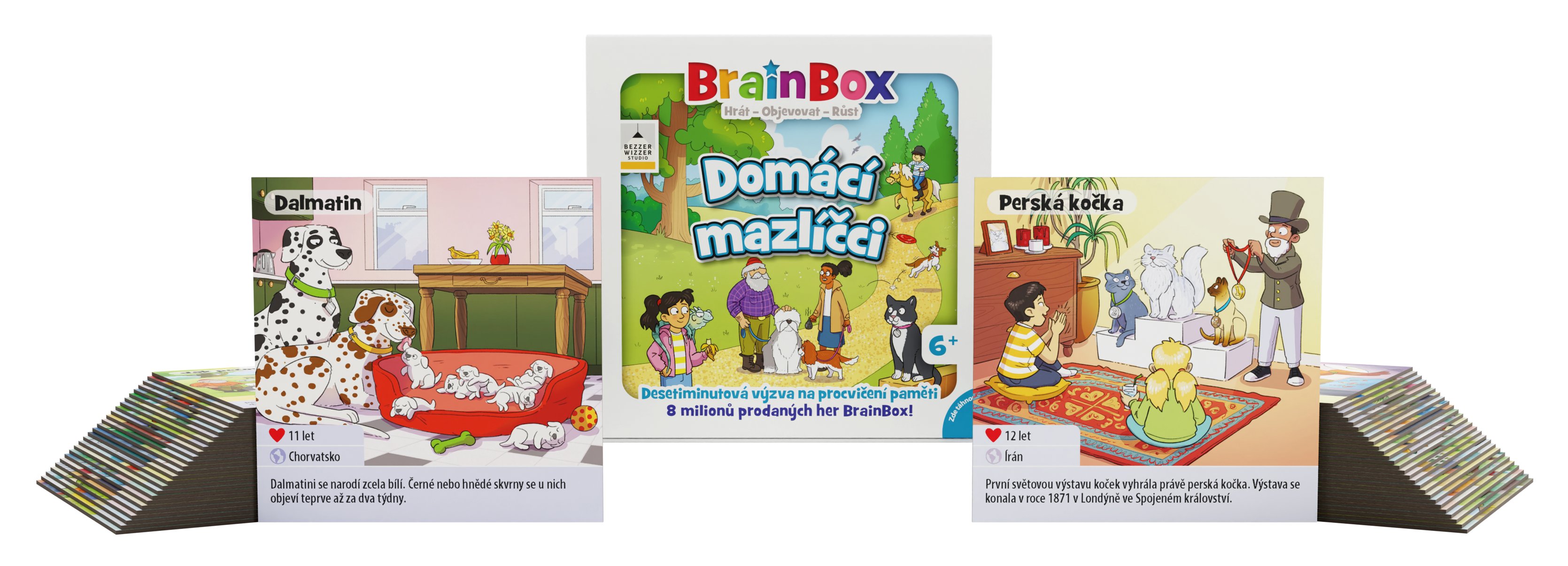 Asmodee Czech Republic BrainBox Domácí mazlíčci - CZ Obrázek
