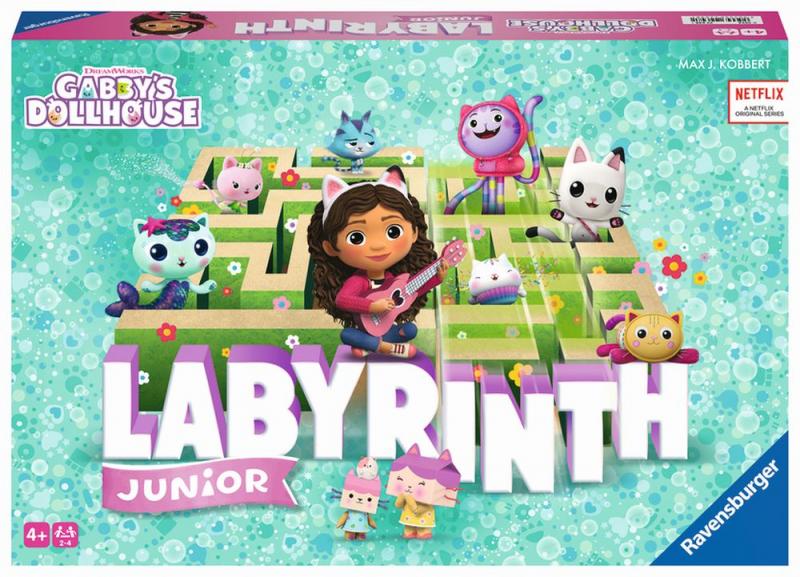 Ravensburger Labyrinth Junior Gabby's Dollhouse Obrázek