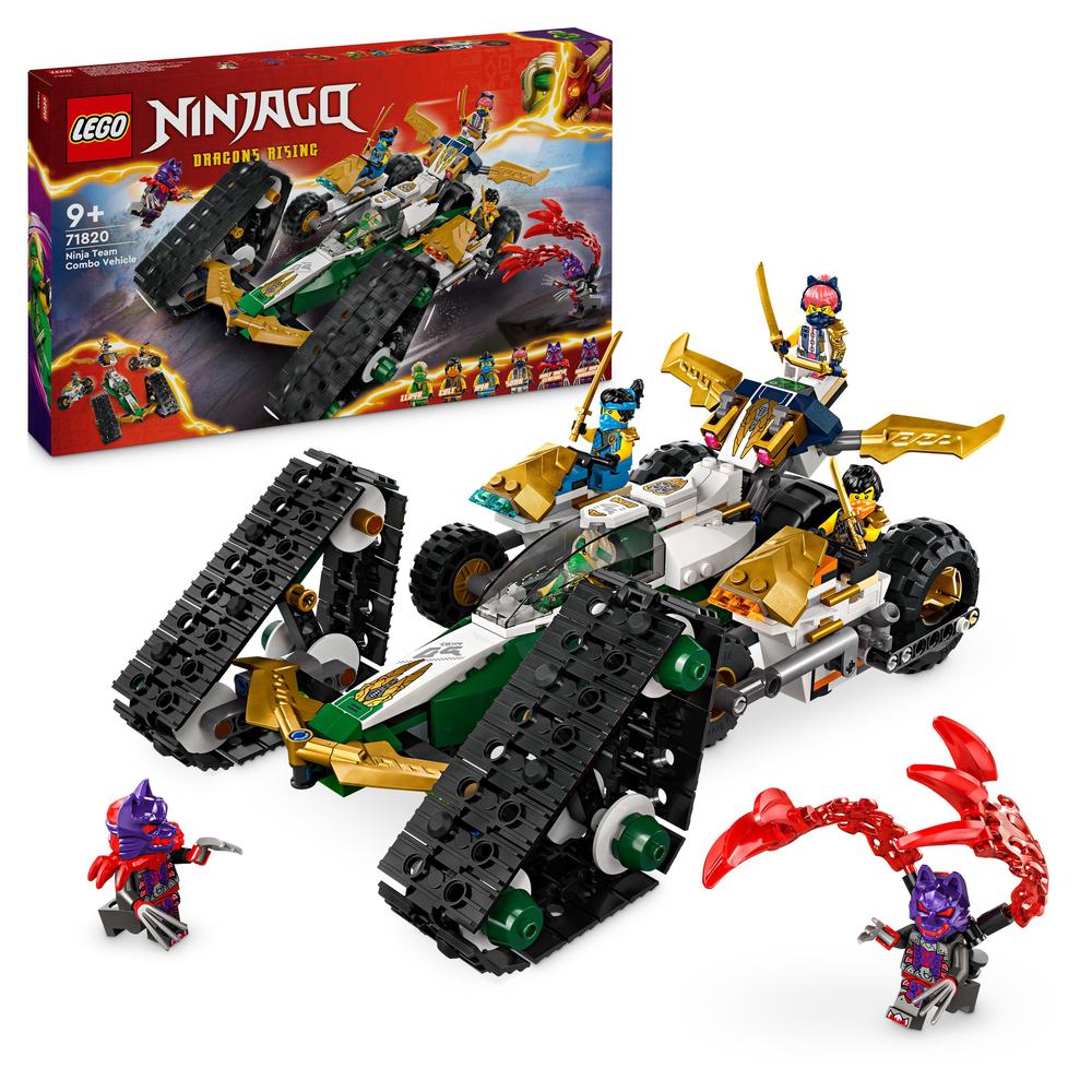 LEGO Poškozené - LEGO® Tým nindžů a kombo vozidlo 71820