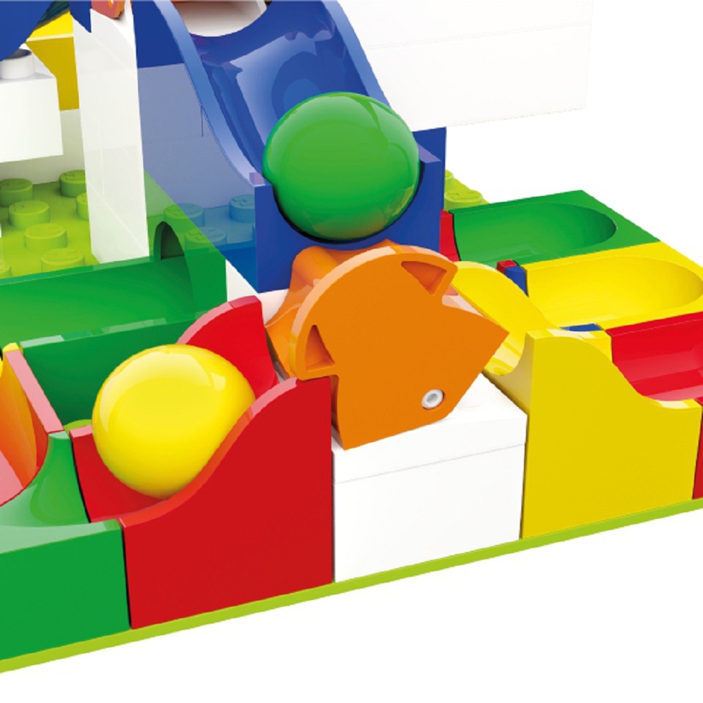 HUBELINO KIGA Kuličková dráha - Rozšíření 44 ks Obrázek