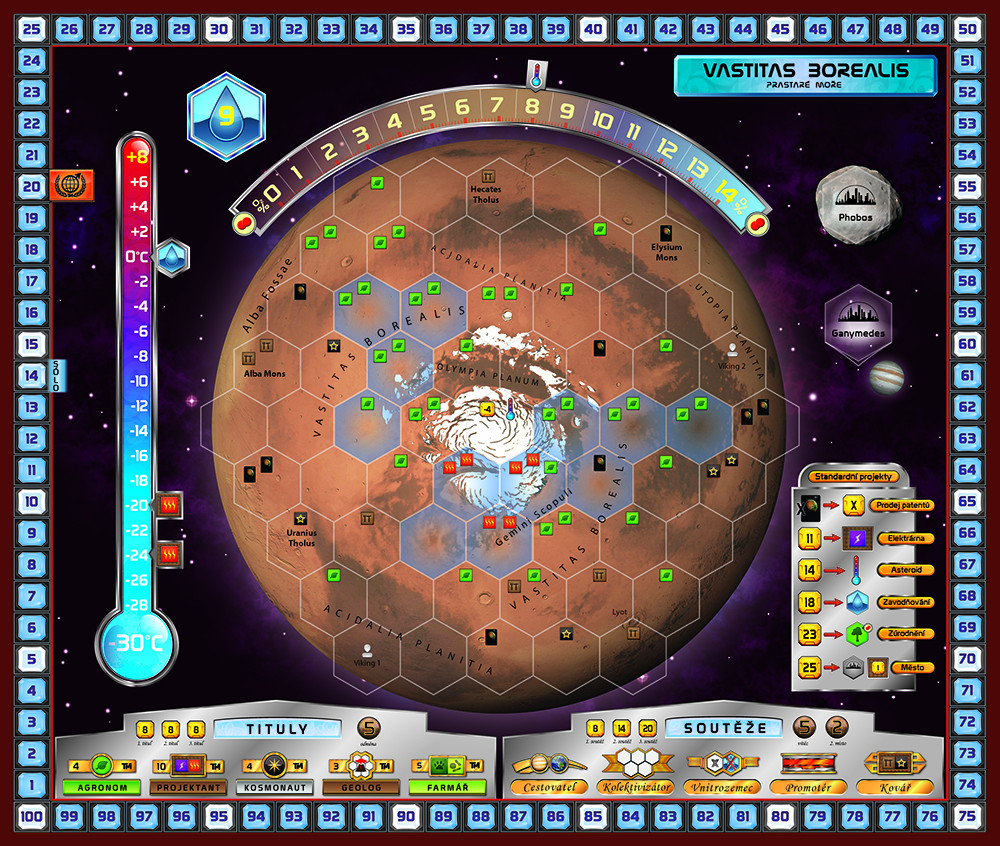 Mindok Mars: Teraformace – Amazonis & Vastitas - CZ Obrázek