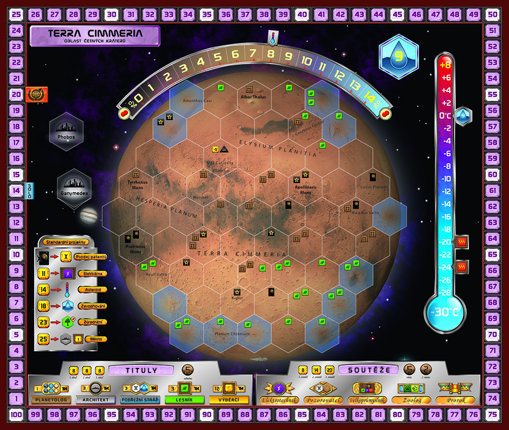 Mindok Mars: Teraformace – Utopia & Cimmeria - CZ Obrázek