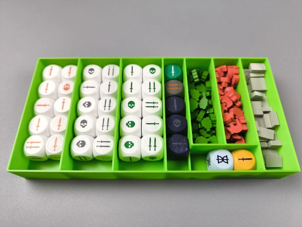 inserty.cz Insert: Karak II + Imperium (v2.1) (černý, 0066) Varianta: Bez mřížek Obrázek