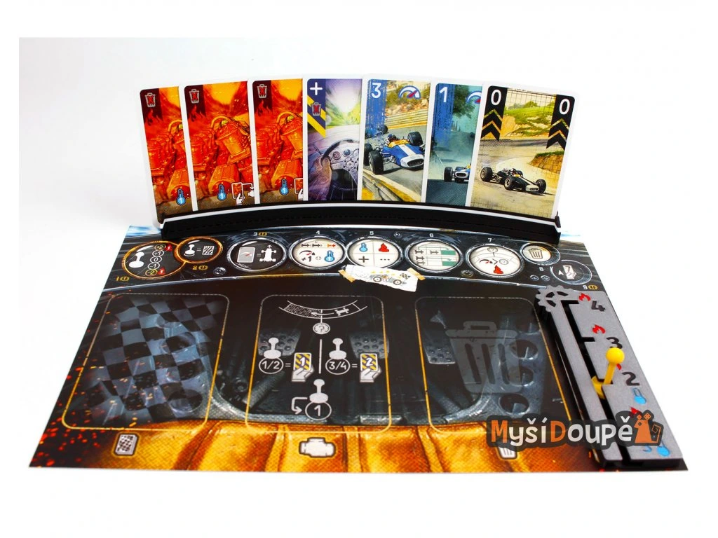 Myší Doupě Heat - Držák na karty Obrázek