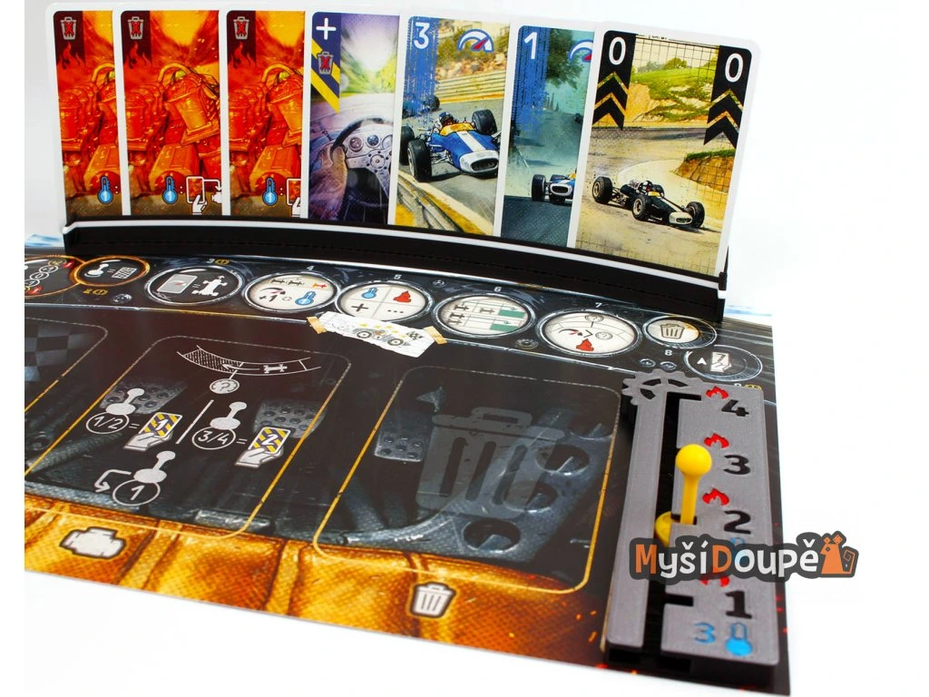 Myší Doupě Heat - Držák na karty Obrázek