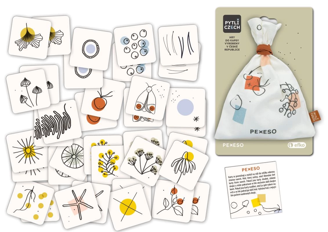 Efko Pytlíczech Pexeso - oblíbená hra do kapsy Obrázek