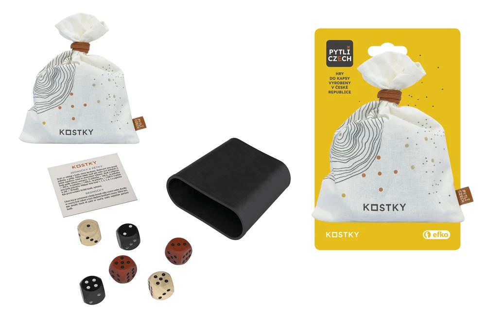 Efko Pytlíczech Hrací kostky - oblíbené hry do kapsy Obrázek