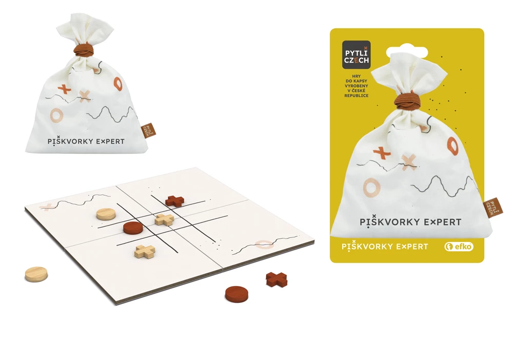 Efko Pytlíczech Piškvorky EXPERT - logická hra do kapsy Obrázek