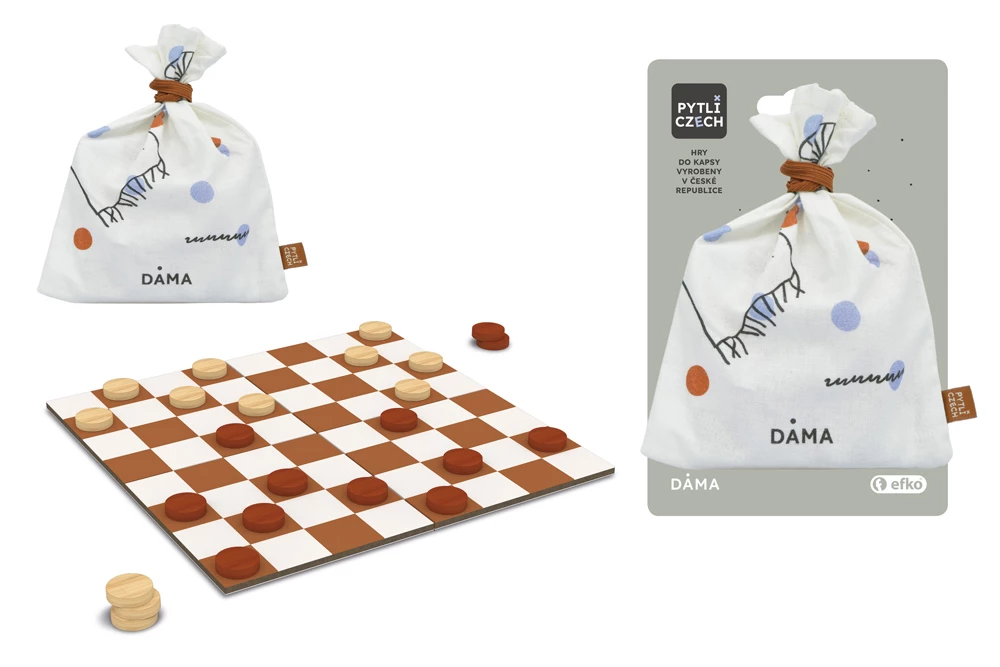 Efko Pytlíczech Dáma - logická hra do kapsy Obrázek
