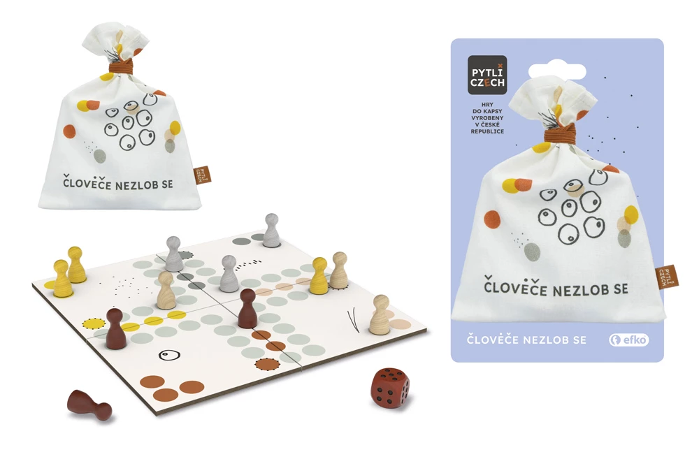 Efko Pytlíczech Člověče nezlob se - společenská hra do kapsy Obrázek