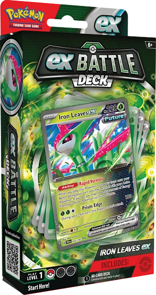Nintendo Pokémon TCG: ex Battle Deck - Tapu Koko & Iron Leaves Varianty: Iron Leaves ex