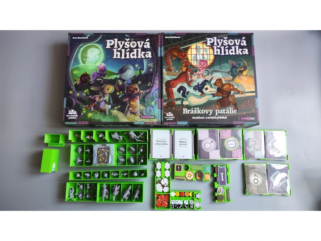 inserty.cz Insert: Plyšová hlídka + Bráškovy patálie (černý, 0056) Obrázek