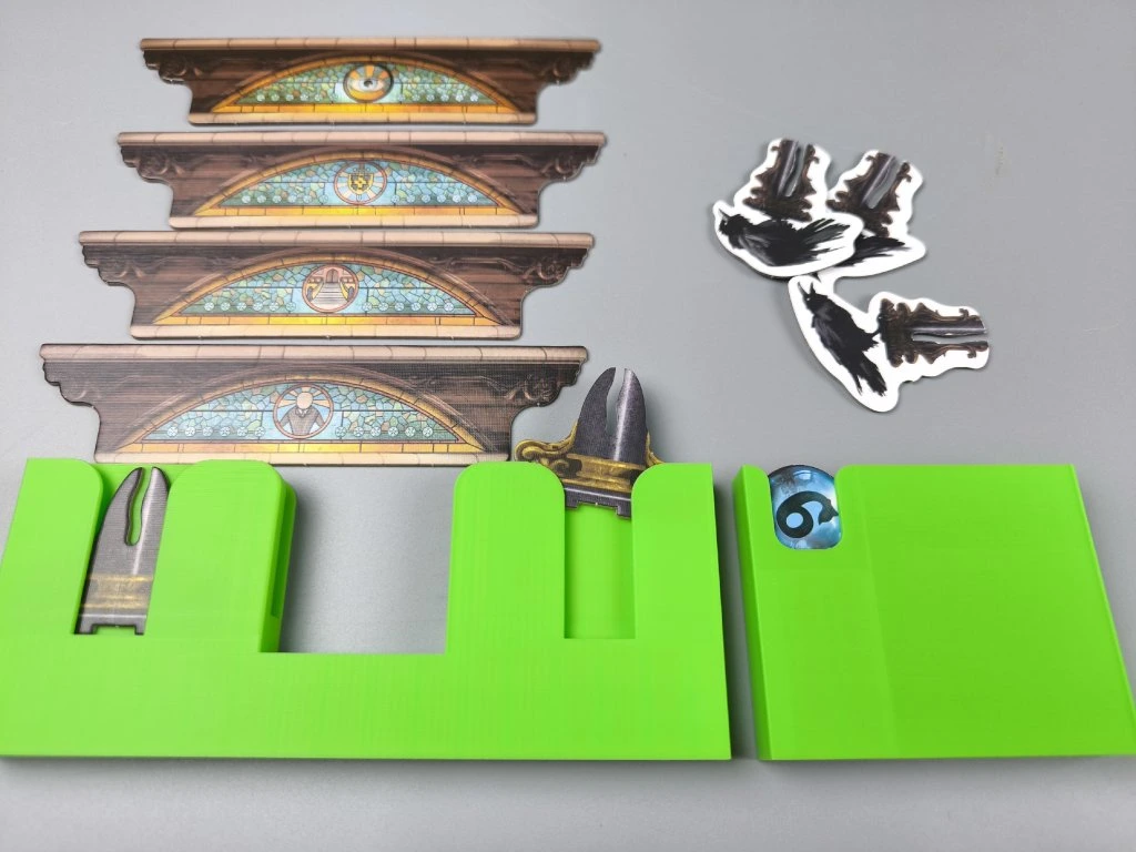 inserty.cz Insert: Mysterium + Hidden Signs + Secrets & Lies (černý, 0068) Obrázek