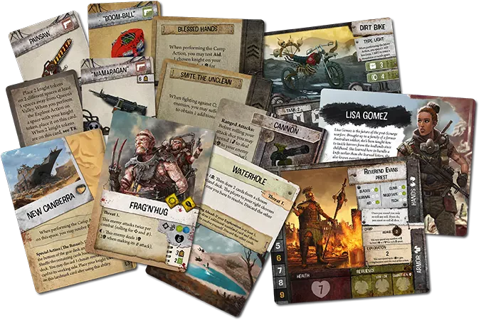 Galakta Games Waste Knights: Second Edition – Tales From The Outback - EN Obrázek