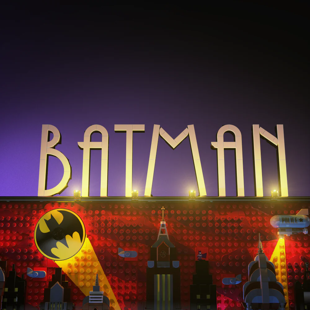Light my Bricks Sada světel - LMB 2.0 LEGO Batman: The Animated Series Gotham City Obrázek