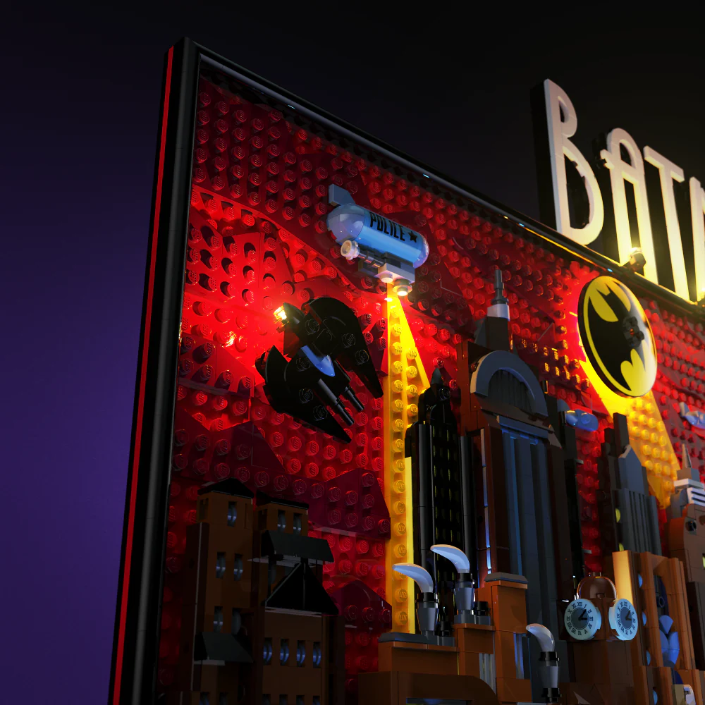 Light my Bricks Sada světel - LMB 2.0 LEGO Batman: The Animated Series Gotham City Obrázek